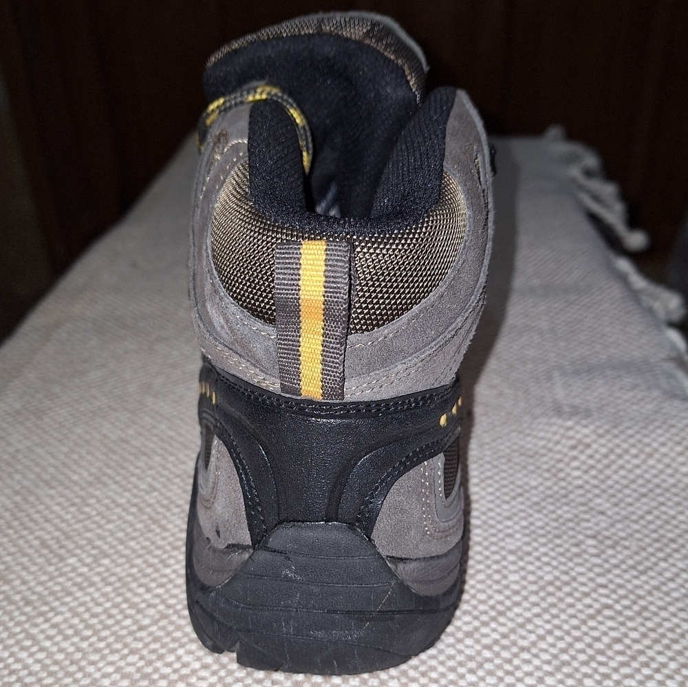 A pair of BearPaw grey hiking boots in a men's size 13. They're new without box. - Picture 4 of 12
